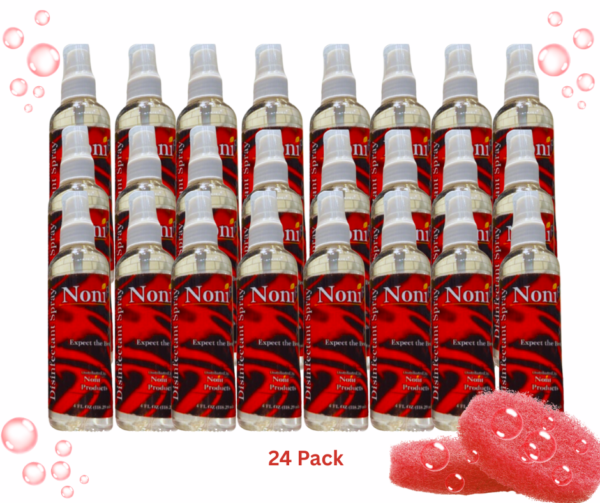Noni Pro 24 Pack 4OZ Disinfectant Solution