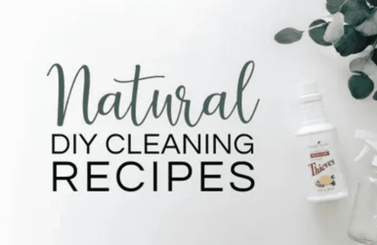DIY Natural Cleaning Recipes for Specific Needs